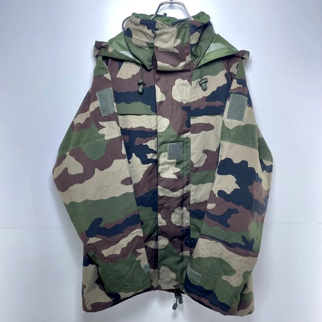 ウッドランドフランス軍 FRENCH ARMY GORE-TEX パーカー ウッドランドフランス軍 FRENCH ARMY GORE-TEX パーカー