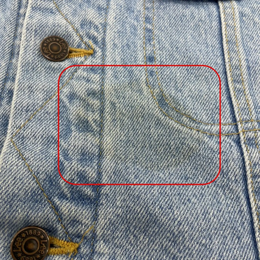 US古着・90's】Lee AUTHENTIC JACKET デニムジャケット Gジャン