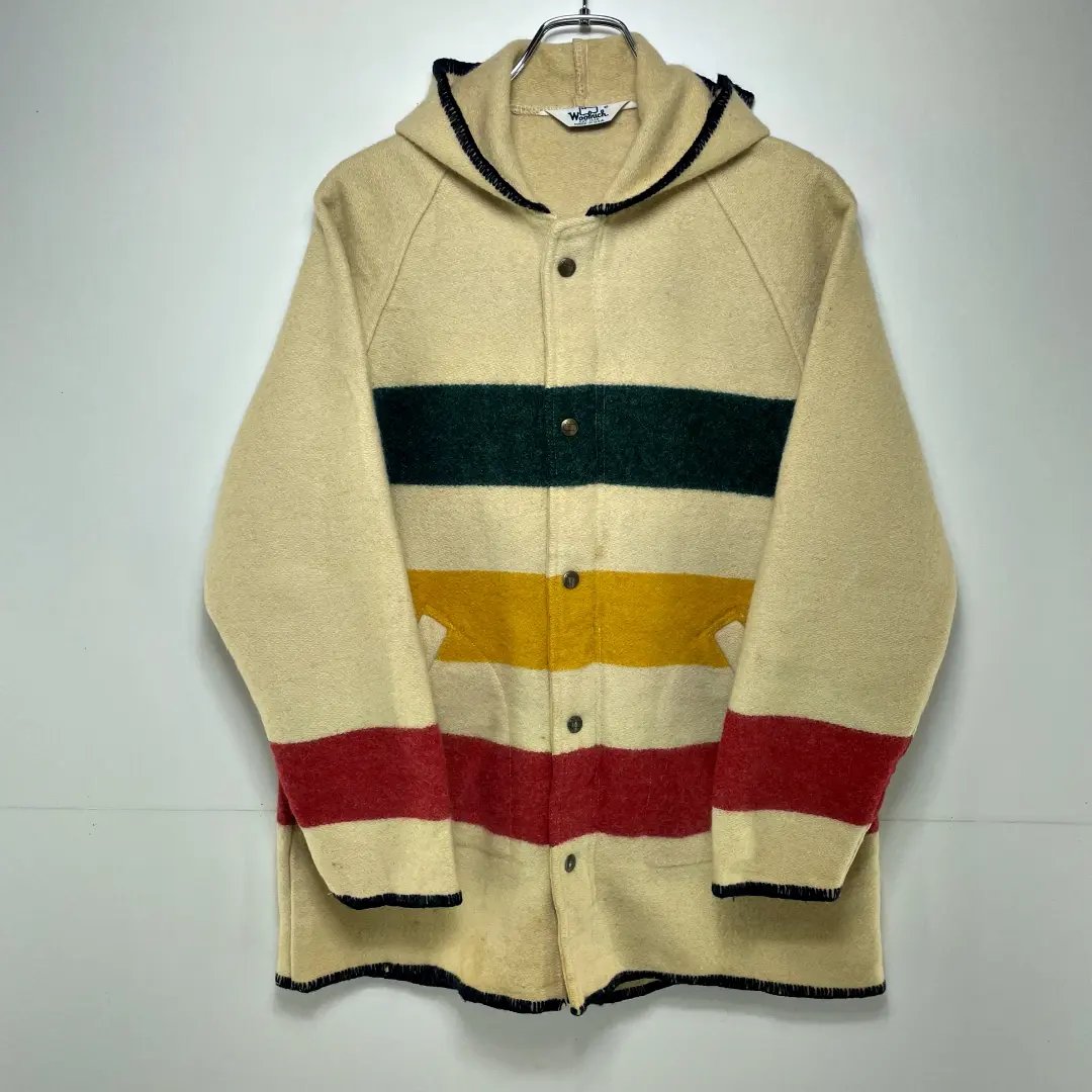 US古着・70~80s・ヴィンテージ】WOOLRICH ウールリッチ ジップ