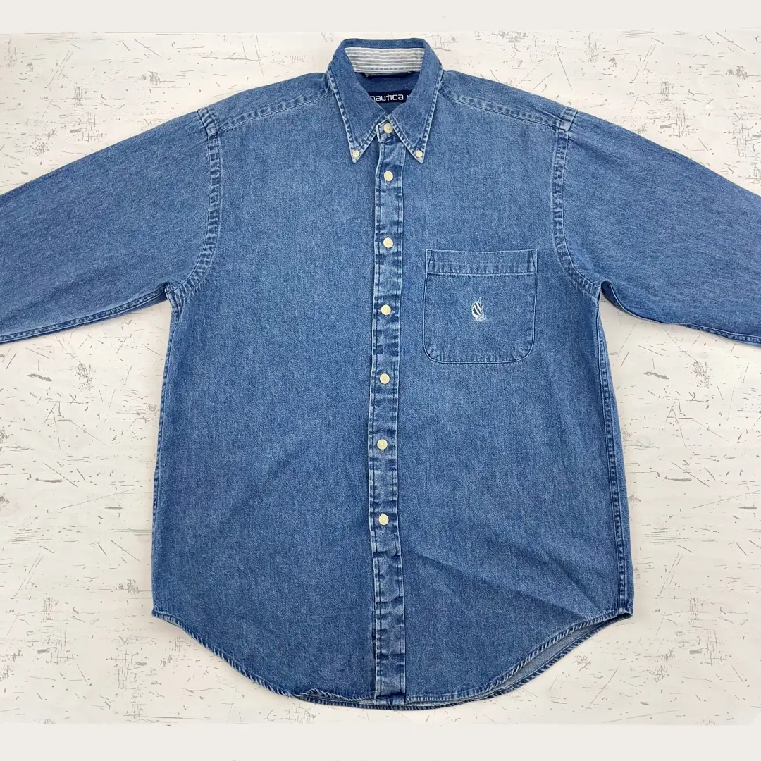 NAUTICA ノーティカ　シャツ　デニムシャツ NAUTICA（ノーティカ）の「NAUTICA/ノーティカ Denim BD Shirt