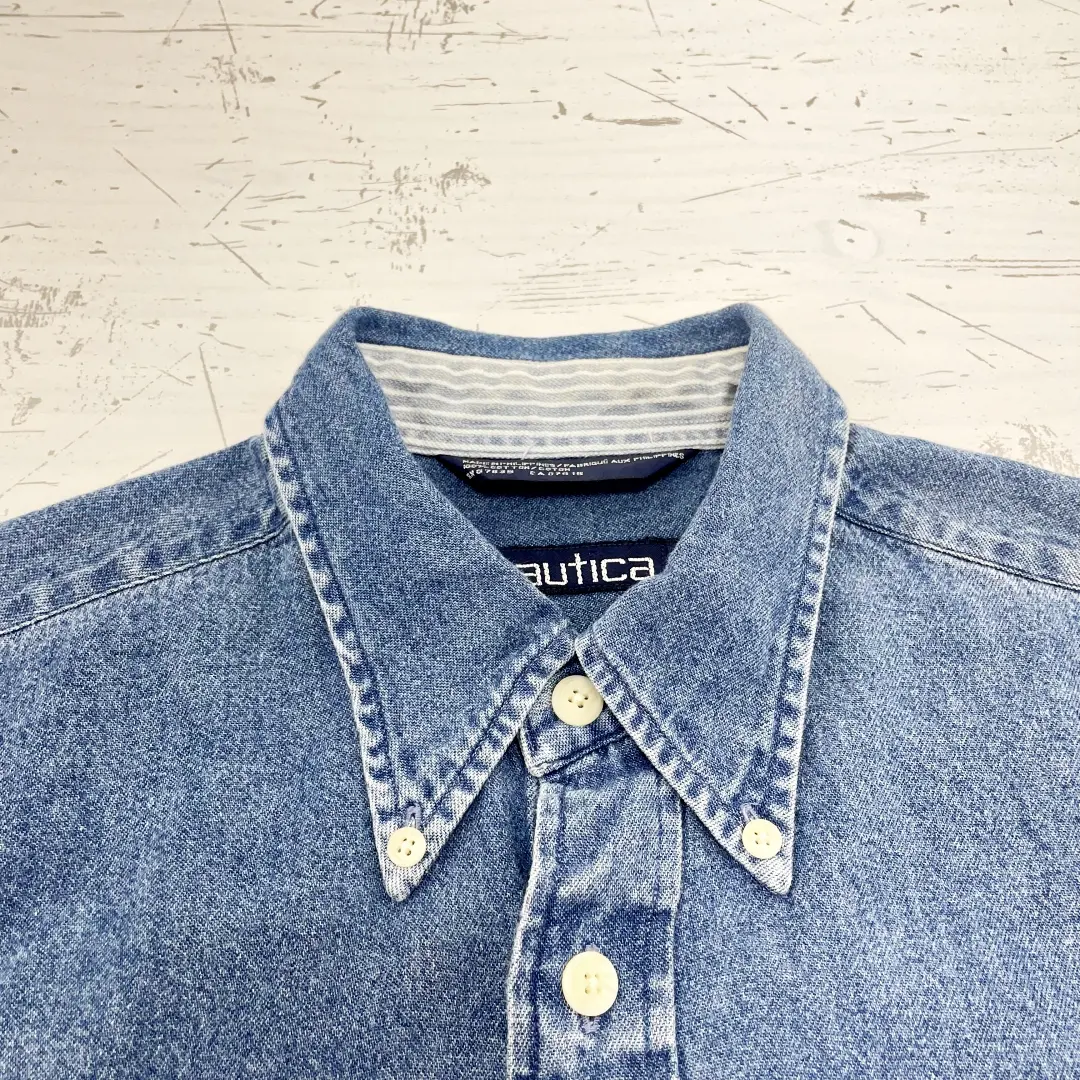 NAUTICA ノーティカ　シャツ　デニムシャツ NAUTICA（ノーティカ）の「NAUTICA/ノーティカ Denim BD Shirt