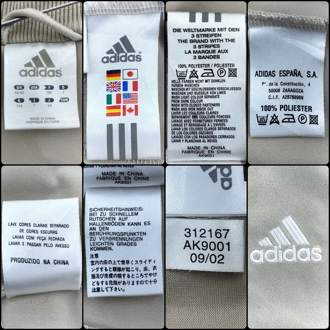 US古着】adidas アディダス ベロア生地ジャージ メンズ サイズ