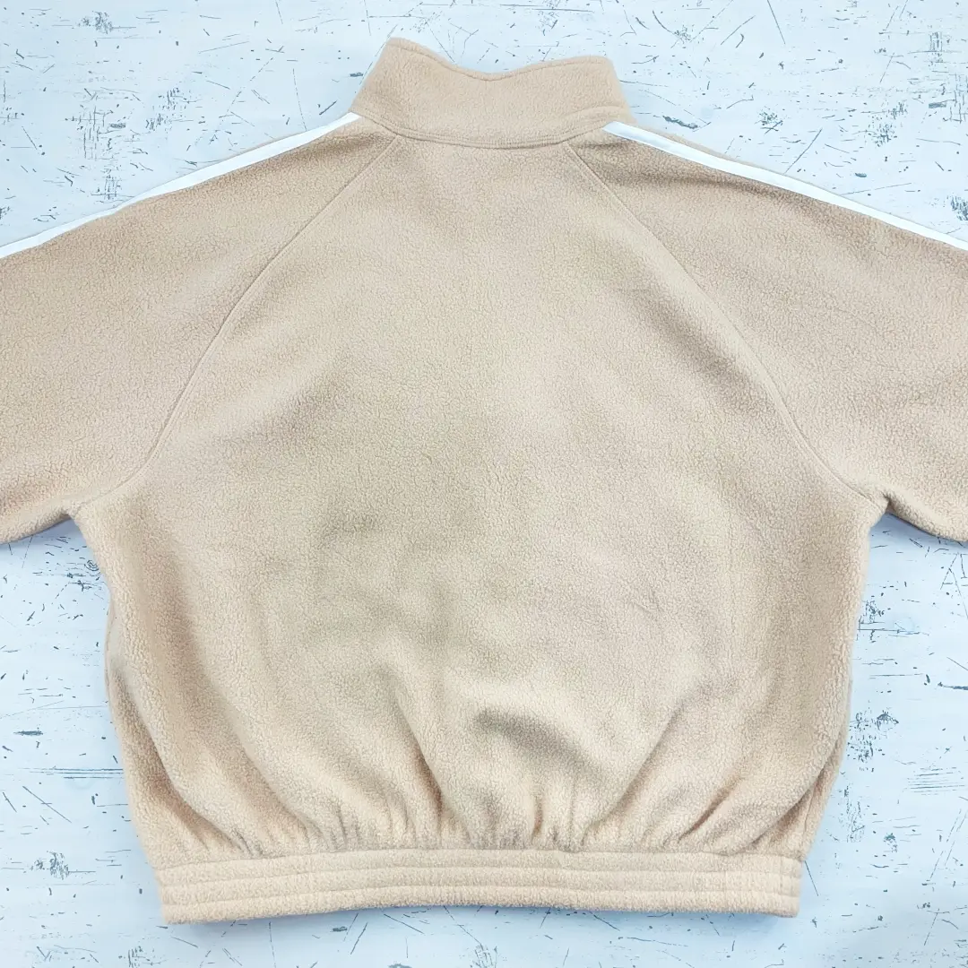 US古着】adidas アディダス ハーフジップフリース レディース