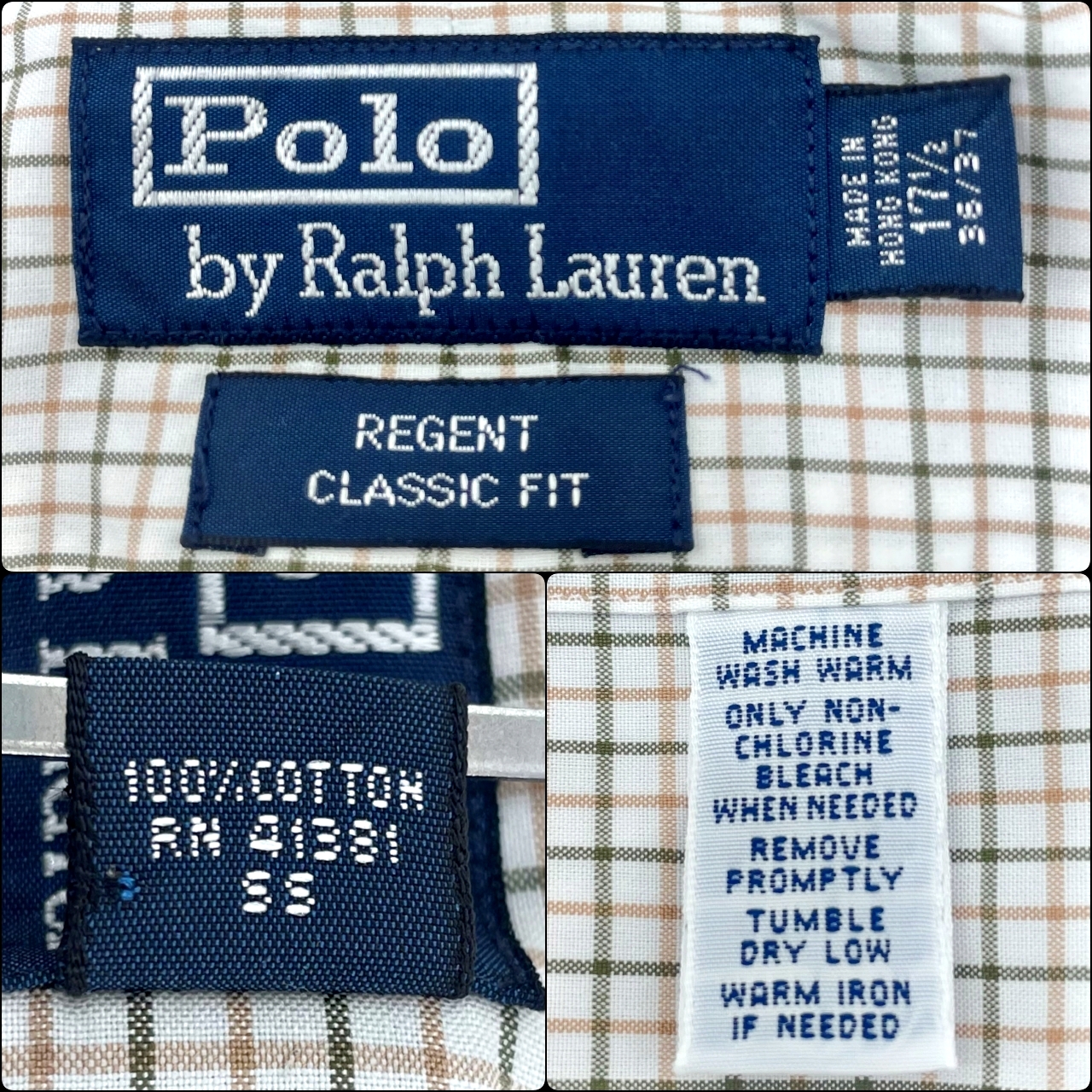 US古着】POLO RALPH LAUREN ポロラルフローレン REGENT CLASSIC FIT ...