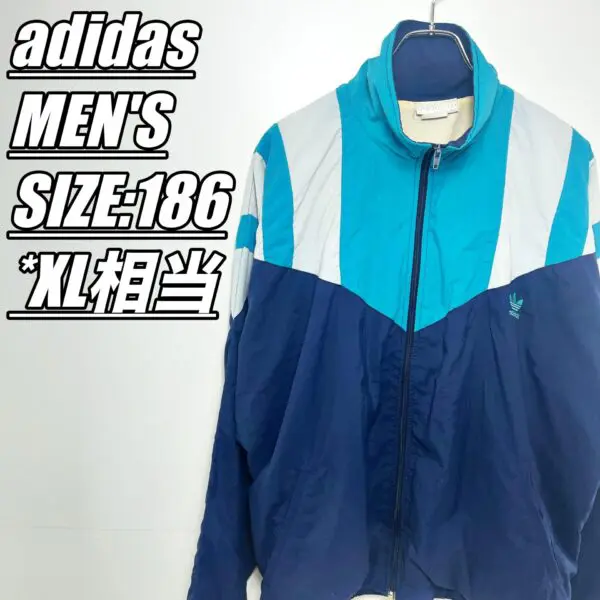 US古着•80~90's】adidas アディダス ジップアップジャケット
