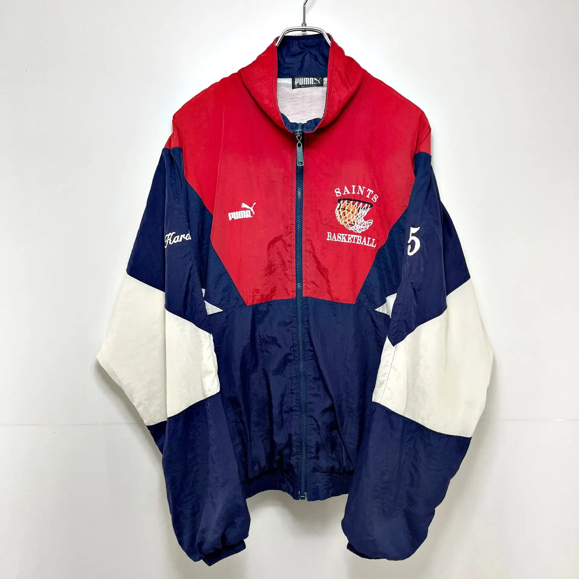 US古着・90's】PUMA プーマ ナイロンジャケット メンズ サイズ