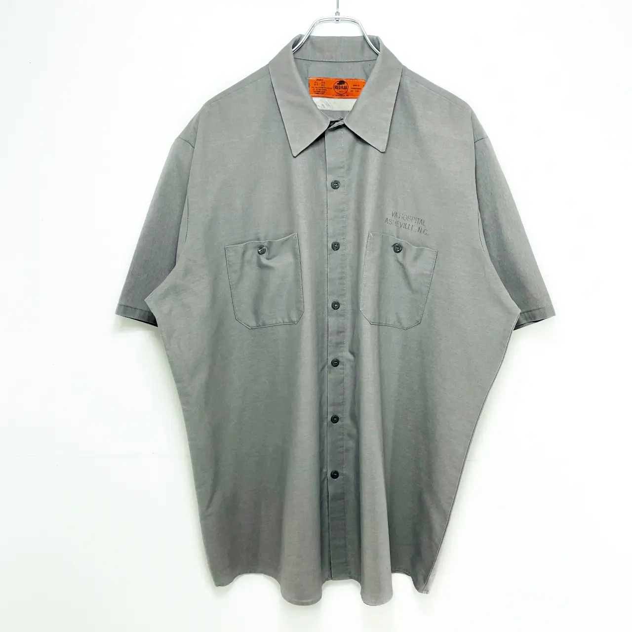 US古着】RED KAP レッドキャップ 半袖ワークシャツ メンズ