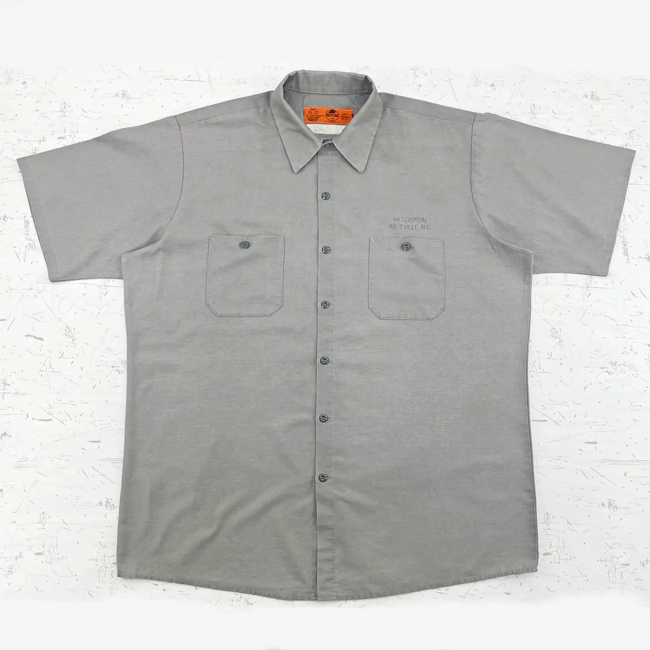 USAデザイン レッドキャップ バックプリント 2XL 古着半袖 ワークシャツ XL/ 古着 RED KAP 半袖ワークシャツ バックプリント - メルカリ