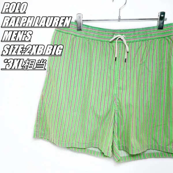 RLX Ralph Lauren ストライプショートパンツ 32 RLX Ralph Lauren ストライプショートパンツ 32
